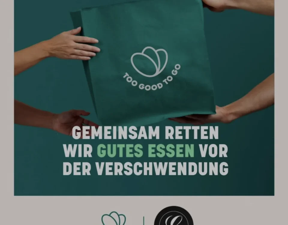 Too Good To Go und Fleischerei Gerrards: Gemeinsam retten wir gutes Essen vor der Verschwendung.